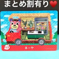 ネーヤ アネキ系☆困り眉に大きな目が可愛いピンクの熊姉さん♡amiiboカード