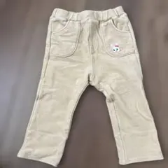 ミキハウス ベージュ パンツ 80