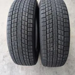 新古スタッドレスタイヤ ダンロップSJ8 225/60R18 2本セット - メルカリ