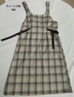 PINK-latteジャンパースカート＊サイズМ160