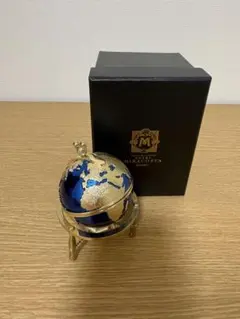 美品】地球儀型 (インペリアル・エッグ風)ジュエリーボックス エナメル