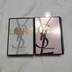 【新品未使用】YSL LIBRE & MON PARIS香水サンプルセット