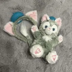 即日発送可能 ディズニーシー ジェラトーニ カチューシャ ぬいぐるみ パペット