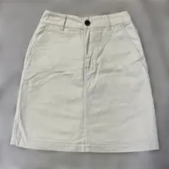 アイボリー タイトスカート Fサイズのサムネイル