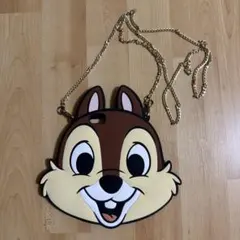 ディズニー　パニカム　チップ　デール　スマホ　ケース　チェーン　ショルダー