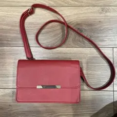 BEAMS HEART レッドショルダーバッグのサムネイル