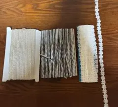 レース生地 3種セット ハンドメイド 手芸
