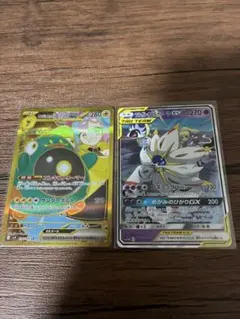 ポケモンカード ナンジャモのハラバリーUR ソルガレオ＆ルナアーラGX 2枚のサムネイル