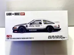 街道ハウス MINIGT 1/64 Toyota AE86 トレノ V1 ① - メルカリ