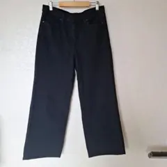 ユニクロデニム　ワイド　ブラック