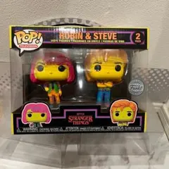 FUNKO POP! ストレンジャーシングス　ロビン＆スティーブ　ブラックライト