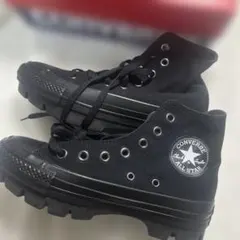 converse ハイカット 厚底 ブラック 23.5cmのサムネイル