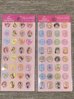 セリア プリンセス ストーンシール 2種