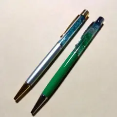 シーグラス ボールペン２本セット