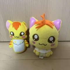 ヒーリングっど♡プリキュア コロっとまんまるぬいぐるみ2 ニャトラン2つ