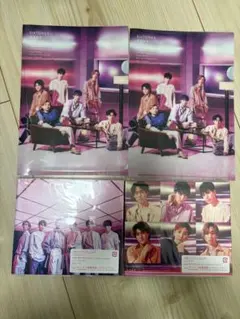 SixTONES マスカラ　初回盤A・初回盤B（特典クリアファイル付き）