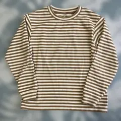 UNIQLO ストライプ 長袖カットソー 130