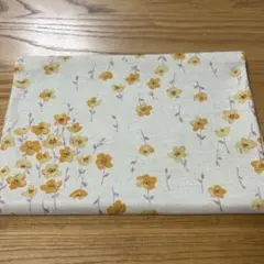 ポーチェラカ　生成り　キナリ　綿麻シーチング　mOmen-t