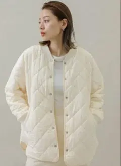 最終値下げ！リバーシブルキルティングブルゾン／アーバンリサーチ サニーレーベル