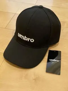 【新品】umbro キャップ ブラック 58-60cm