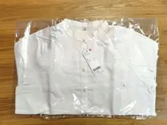 ユニクロ タグ付き新品 長袖ホワイトプルオーバーブラウス Lサイズ
