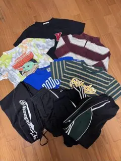 MPS GAP 他　半袖長袖Tシャツ 長ズボン　130-140 まとめ売り　９点のサムネイル