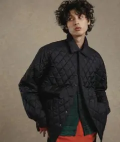 ADAM ET ROPE'【CLIMASHIELD】キルティングブルゾン M