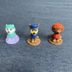【匿名配送】パウ・パトロール フィギュア3体セット②