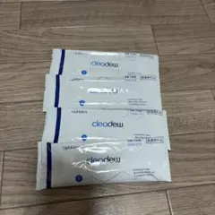 Ophtecs cleadew タンパク除去剤 タブレット1袋28錠入り、4つ