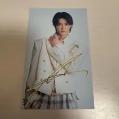 YES！東京 HMV店舗限定 箔押しトレカ 佐野勇斗 EBiDAN Yes！東京 HMV箔押しプリントサイン入り トレカ 佐野勇斗