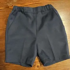 美品 メアリーココ　ショートパンツ110サイズ　ネイビー　小学校受験　日本製