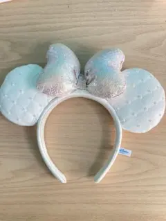 東京ディズニーリゾート カチューシャ ホワイト キルティング
