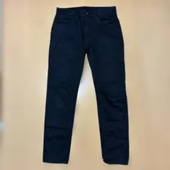 ユニクロ　ブラック ストレートパンツ M