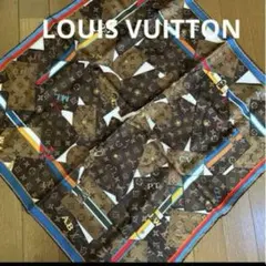 希少✨ルイヴィトン LOUIS VUITTON トランク柄 スカーフ モノグラム