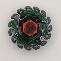 【当時物】メタルファイト ベイブレード グリーン×レッド 本体セット