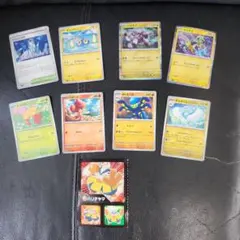 ポケモンカード 8枚&シ一ル1枚
