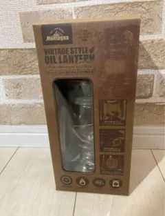Montagna オイルランタン　新品　送料込み　シルバー　アウトドア　ライトのサムネイル