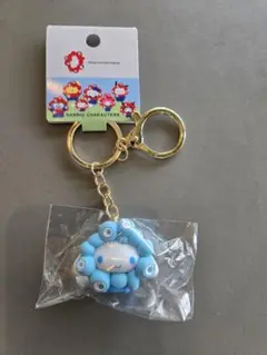 ミャクミャク サンリオ 立体 キーホルダー EXPO 2025 シナモロール