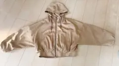 w closet ドルマンスリーブ フーデッドブルゾンのサムネイル