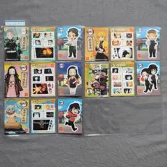 鬼滅の刃　マック シールセット(1)　コンプリート（3枚×5種）