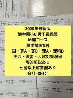 2026年最新】浜学園 小6の人気アイテム - メルカリ