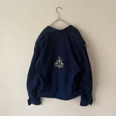 刺繍 デニム テーラードジャケット ナポレオンジャケットボックスシルエット短丈