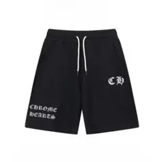 Chromブラックショートパンツ