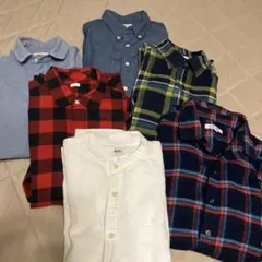 UNIQLO & GLOBAL WORK シャツセット