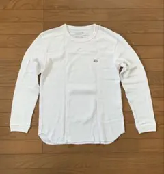 BAYFLOW ベイフロー　ワッフルプルオーバー　ホワイト