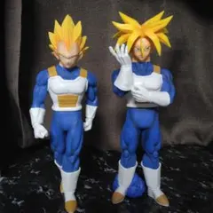 け*坊様 ドラゴンボール トランクス　ベジータ出陣フィギュア セット