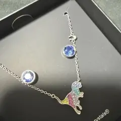 COACH スワロフスキー 犬 ネックレス