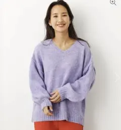 RODEO CROWNS WIDE BOWL ミディアムニット パープル