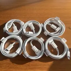 Apple 正規品iphone ライトニングケーブル 充電器 6個 バラ売り可