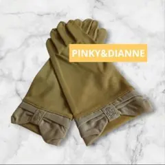 PINKY&DIANNE 手袋 リボン ラインストーン スマホ対応のサムネイル